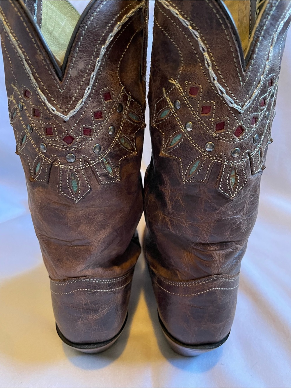 Tony Lama Leather Cowgirl Boots! - Picture 9 of 15